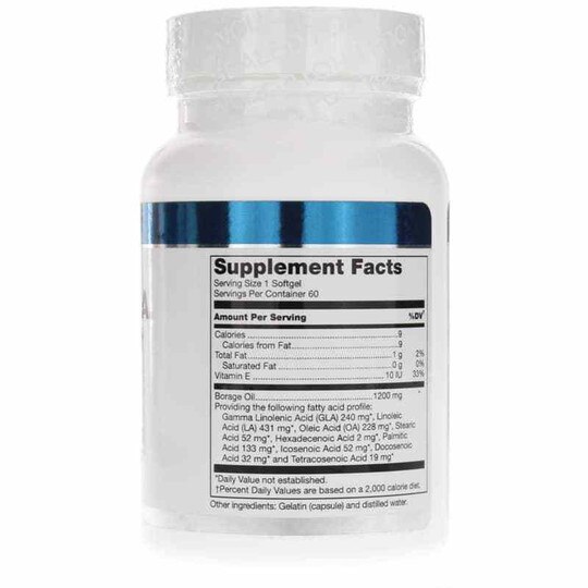 Ultra G.L.A (Borage Oil) 240 Mg, DGL